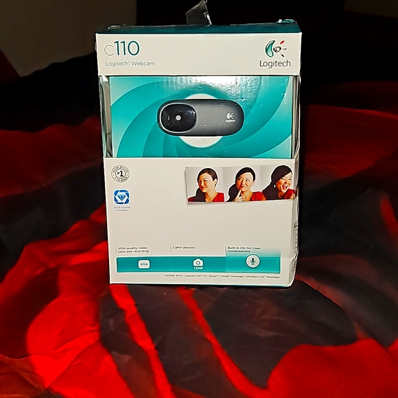 Web cam, little digital web can, it's by Logitech c110 - Picture 1 of 4